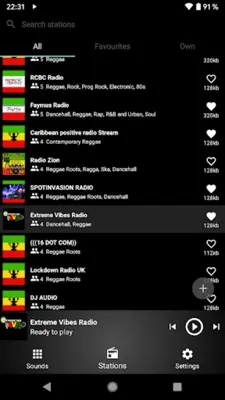 JahPress - Free Reggae Radio & Sound Effects android App screenshot 3