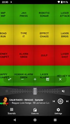 JahPress - Free Reggae Radio & Sound Effects android App screenshot 4